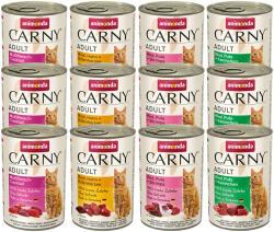 Animonda 12x400g animonda Carny Adult marha- és szárnyasválogatás nedves macskatáp