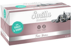 Smilla 24x100g Smilla Fine Menu nedves macskatáp- Pulyka & nyúl
