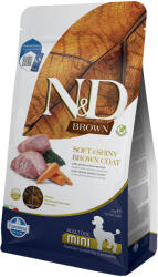N&D Brown 3xkg N&D Brown Adult Mini bárány, sárgarépa & spirulina száraz kutyatáp