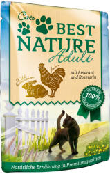  Best Nature 32x 85g Best Nature Cat Adult Nyúl, csirke & amaránt nedves macskatáp