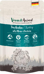  Venandi Animal 12x125g Venandi Animal Monoprotein Pulyka nedves macskaeledel