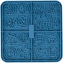  TIAKI TIAKI kétoldalú nyalószőnyeg macskáknak 16 x 16 x 0, 8 cm