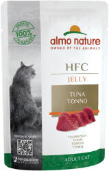Almo Nature 12x55g Almo Nature HFC aszpikban tonhal nedves macskatáp-tonhal