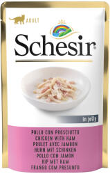 Schesir 24x85g Schesir Csirkefilé & sonka nedves macskatáp