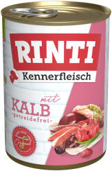RINTI 6x400g RINTI ínyenceknek Borjú nedves kutyaeledel