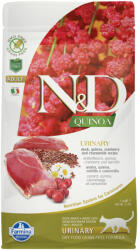 N&D Quinoa Cat 3 x 1, 5 kg Farmina N&D Quinoa Urinary Duck, Quinoa, Cranberry & Chamomile felnőtt száraztáp macskák számára