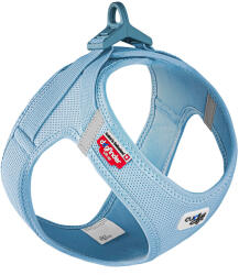 curli Curli Vest Clasp Air-Mesh hám kutyáknak, égszínkék, 30, 2 - 33, 8 cm mellkaskörfogat