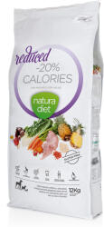  Natura Diet 12kg Natura Diet Reduced -20% Calories pulyka száraz kutyatáp