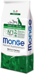 Monge Superpremium Dog 2x12kg Monge Superpremium Puppy Junior Maxi száraz kutyatáp