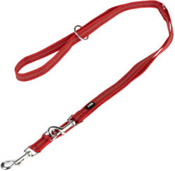  TIAKI TIAKI Reflective Rubber póráz, piros, 200cm hosszú, 20mm széles