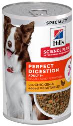 Hill's Science Plan 24x363g Hill's Science Plan Adult Perfect Digestion csirke nedves kutyatáp