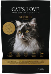 CAT’S LOVE 2x400g Cat´s Love Senior kacsa száraz macskatáp