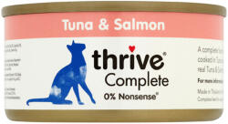 Thrive 24x75g Thrive Complete nedves macskatáp - Tonhal & lazac