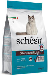 Schesir 2x1, 5kg Schesir Adult Sterilized & Light hal száraz macskatáp