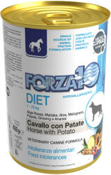 FORZA10 6x400g Forza 10 Diet Low Grain Ló & burgonya nedves kutyatáp