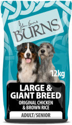 Burns 12kg Burns Large & Giant Breed Original csirke & rizs száraz kutyatáp