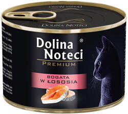 Dolina Noteci 12x185g Dolina Noteci Premium nedves macskatáp - Lazacban gazdag