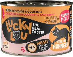  Lucky Lou 24x200g Lucky Lou SuperMono2 csirke nedves macskatáp