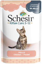 Schesir 6x85g Schesir Kitten csirkefilé nedves tasakos macskatáp