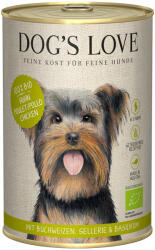 DOG’S LOVE 6x 400g Dog's Love bio csirkenedves kutyatáp
