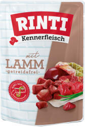 RINTI 10x400g RINTI Kennerfleisch tasakos bárány nedves kutyaeledel