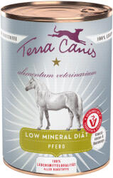 Terra Canis 6x400g Terra Canis Alimentum Veterinarium Low Mineral Diet ló nedves kutyatáp