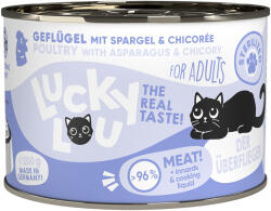 Lucky Lou 6x200g Lucky Lou Sterilized Szárnyas nedves macskatáp