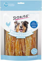 DOKAS 2x250g Dokas hússnack kutyáknak, macskáknak, vadászgörényeknek-Csirkemellcsíkok