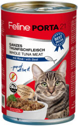 Porta 21 12x400g Feline Porta 21 tonhal & marha nedves macskatáp