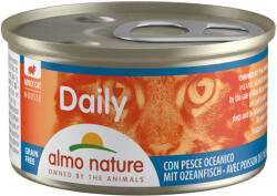 Almo Nature Daily 24x85g Almo Nature Daily Menu Óceáni hal mousse nedves macskatáp