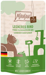  MjAMjAM 12x125g MjAMjAM Quetschie pur nedves macskatáp-marha pur