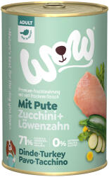 WOW 6x400g WOW Adult nedves kutyatáp - Pulyka