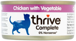Thrive 24x75g Thrive Complete csirke & zöldség nedves macskatáp