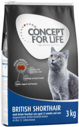 Concept for Life 3kg Concept for Life British Shorthair Adult száraz macskatáp