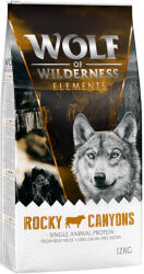 Wolf of Wilderness 12kg Wolf of Wilderness Monoprotein "Rocky Canyons" marha száraz kutyatáp