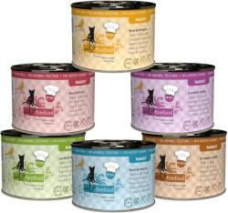 Catz Finefood 6x190g catz finefood ragout nedves macskatáp- Vegyes csomag (6 fajtával)