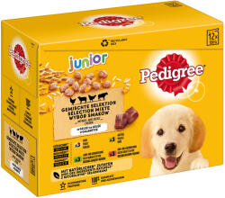 PEDIGREE 24x100g Pedigree Junior nedvestáp vegyesen kölyökkutyáknak