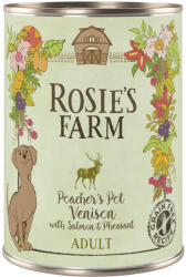 Rosie's Farm 24x400g Rosie's Farm Adult nedves kutyatáp- Vad, fácán & lazac