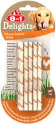 8in1 10db 8in1 Delights Twisted Sticks csirke snack kis testű kutyáknak - zooplus - 1 690 Ft