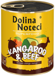 Dolina Noteci 6x800g, Dolina Noteci Superfood, kenguru és marhahús, nedves kutyatáp - zooplus - 22 990 Ft