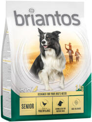 Briantos 4x1kg Briantos Senior szárnyas & rizs száraz kutyatáp