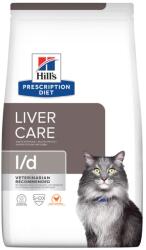 Hill's Prescription Diet 1, 5kg Hill's Prescription Diet l/d Liver Care száraz macska eledel csirke