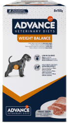 Affinity 8x150g Advance Veterinary Diets Dog Weight Balance Mini nedves kutyatáp