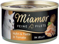 Miamor 6x100g Miamor Finom filé csirke és tészta nedves macskatáp