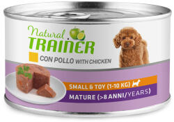 Natural Trainer 6x150g Natural Trainer Pate Small & Toy Mature csirke nedves kutyatáp