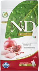N&D Prime Cat 2 x 1, 5 kg N&D Prime Cat csirke és gránátalma cica száraztáp