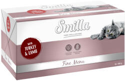 Smilla 8x100g Smilla Fine Menu nedves macskatáp- Pulyka & bárány