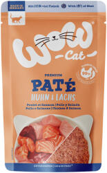  WOW Cat 12x125g WOW Cat Adult nedves macskatáp - Csirke & lazac
