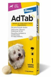 AdTab Rágótabletta Kutyák részére 2, 5-5, 5 kg 1db (148338)