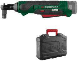 ParkSide PAR 12 B2 SOLO akkus racsni, 12V X12V 54 Nm 3/8" akkumulátoros racsnis kulcs kofferben, akku és töltő NÉLKÜL (PAR_12_B2_SOLO)
